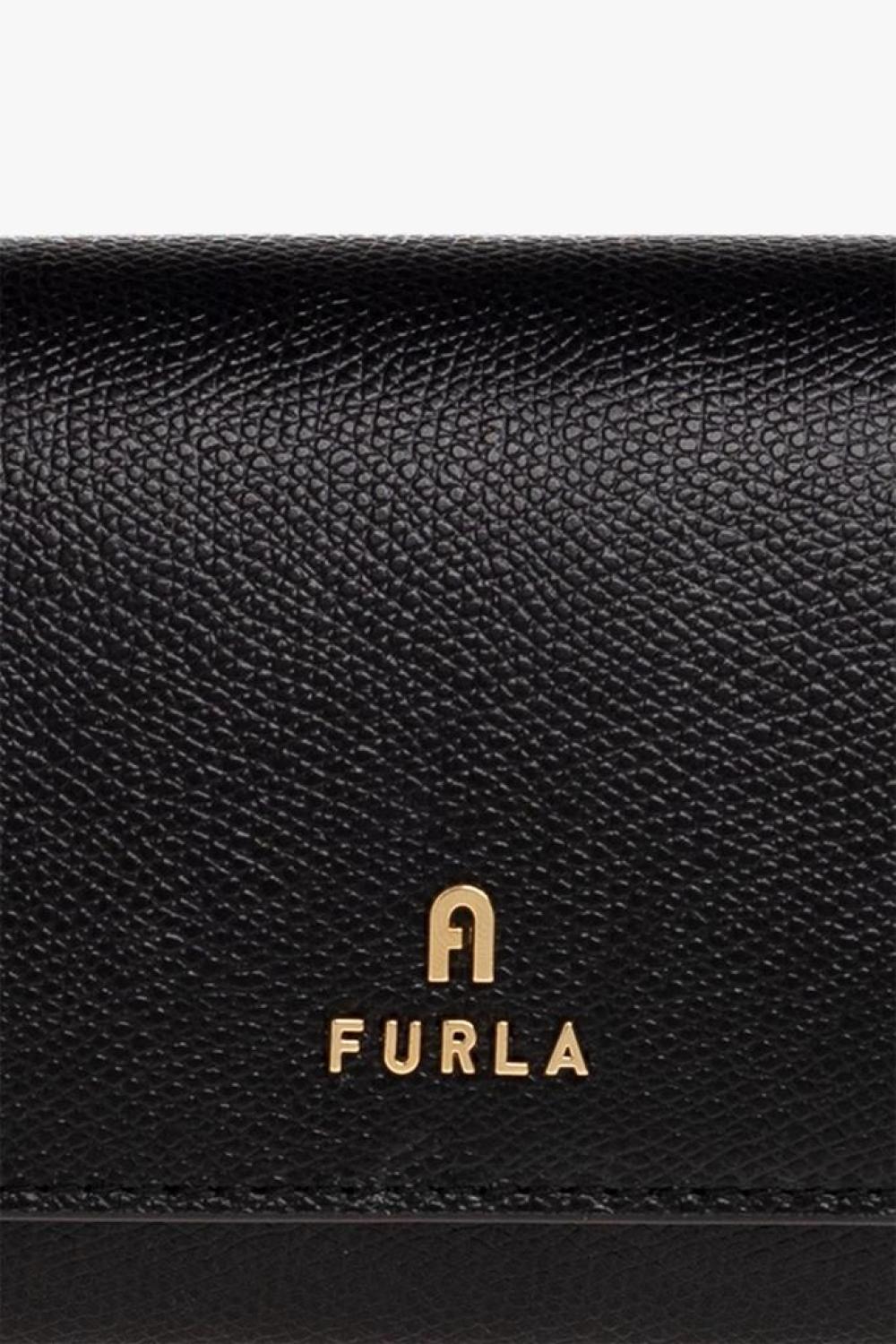 Furla Logo Plaque Snapped Wallet