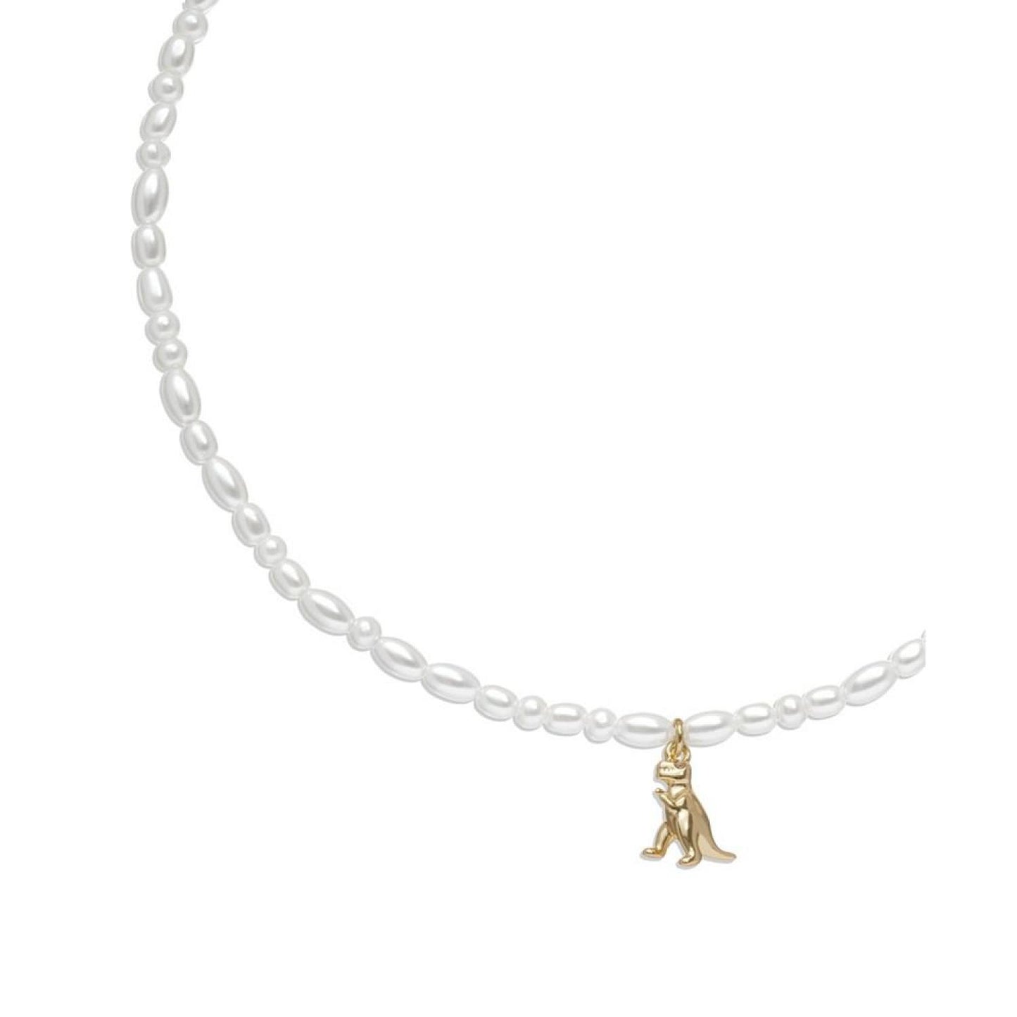 Rexy Imitation Pearl Choker Necklace