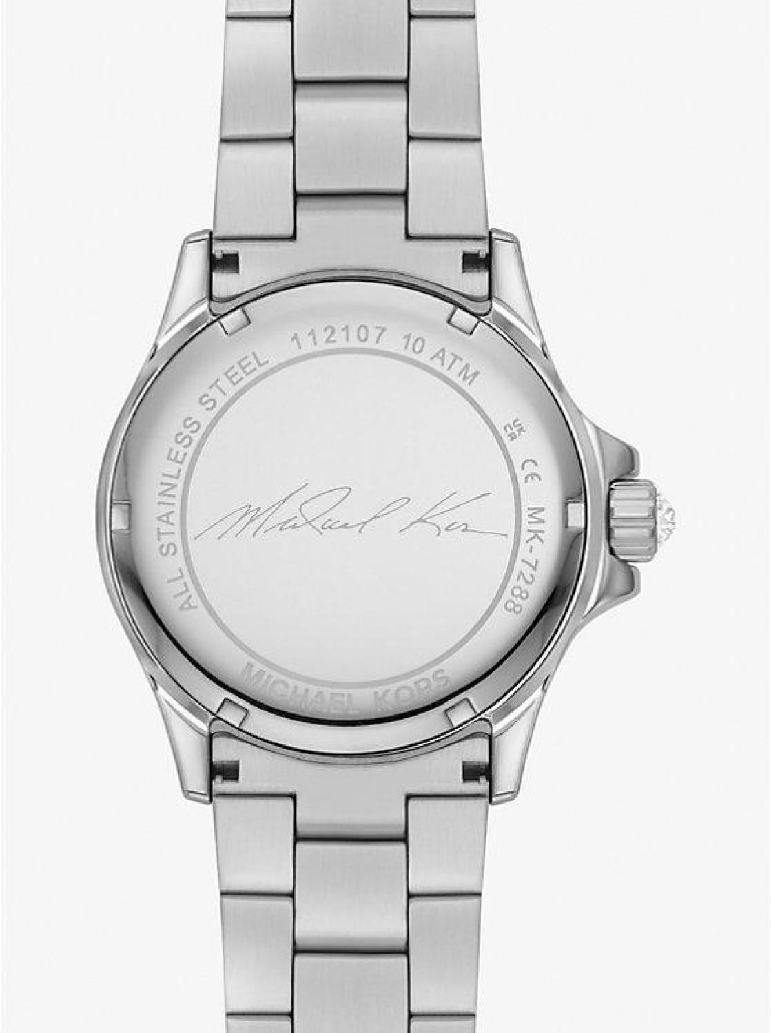 Limited-Edition Mini Everest Two-Tone Pavé Silver-Tone Watch