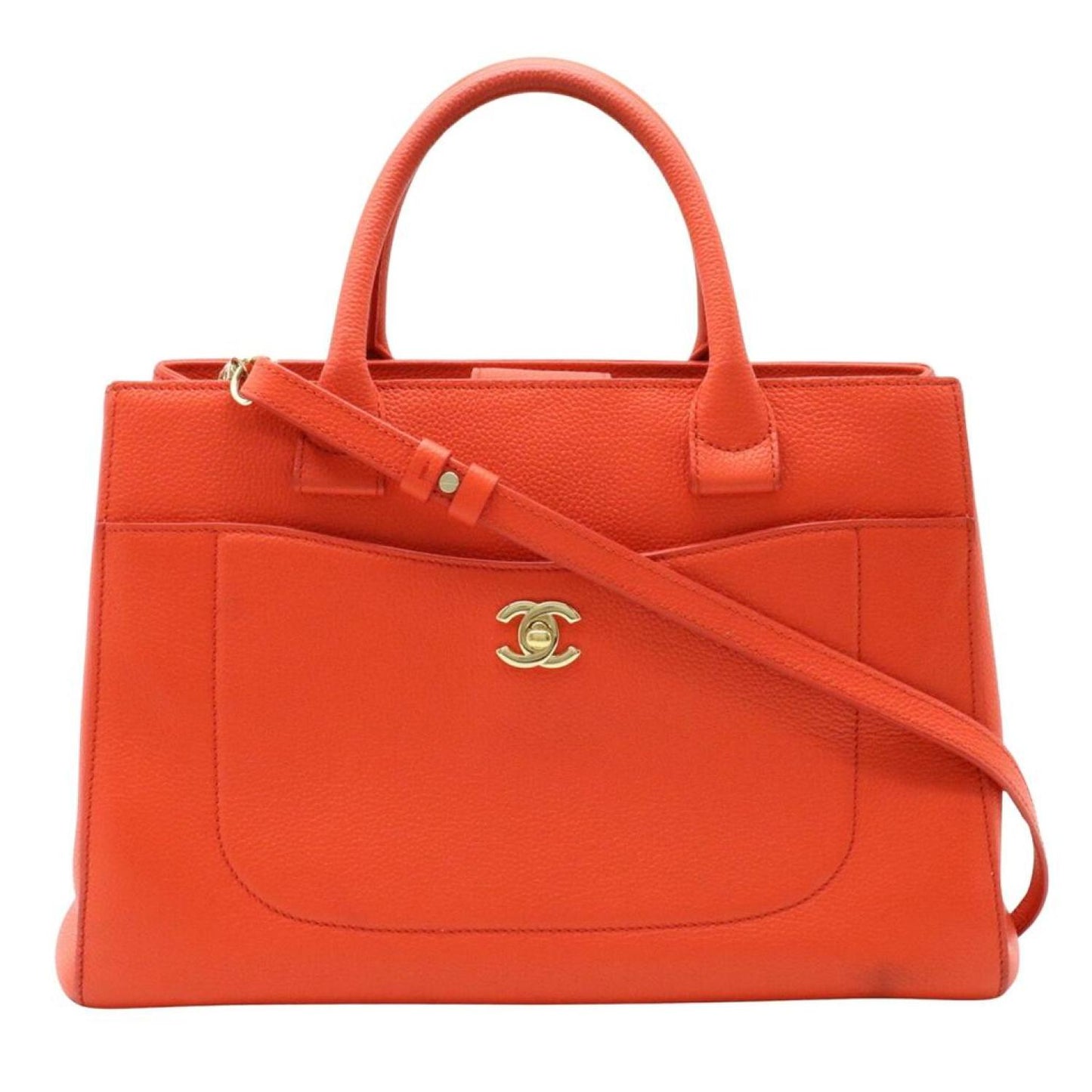 Chanel Executive Leather Tote Bag (Pre-Owned)