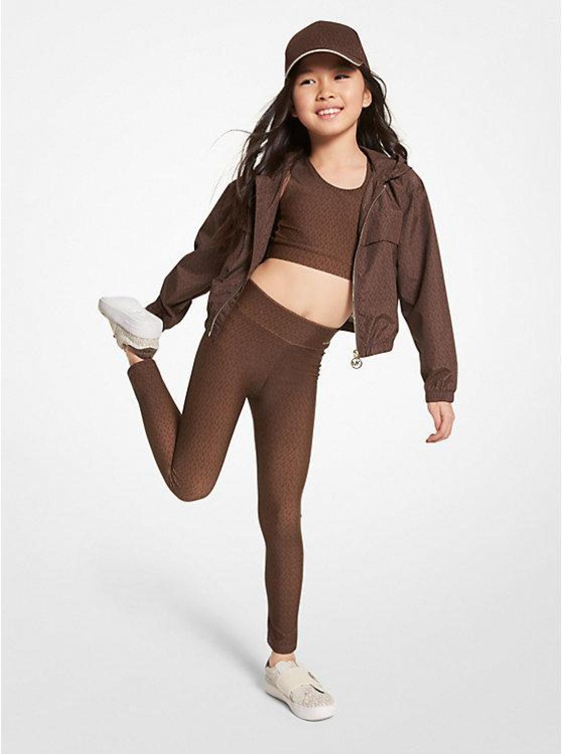 Logo Stretch Jersey Leggings