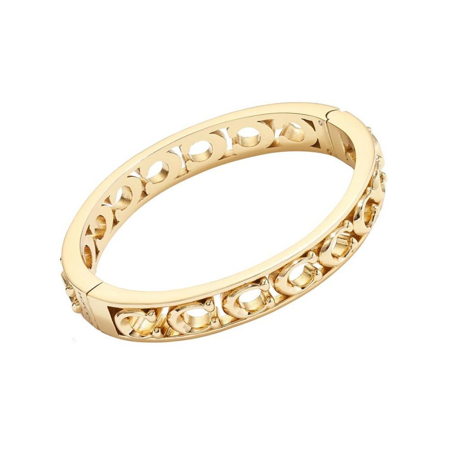 Signature Openwork Bangle Bracelet