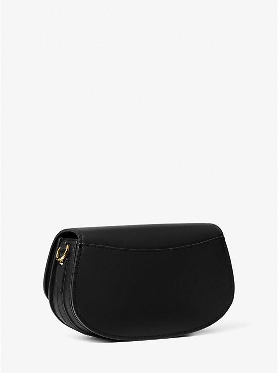 Mila Medium Leather Messenger Bag
