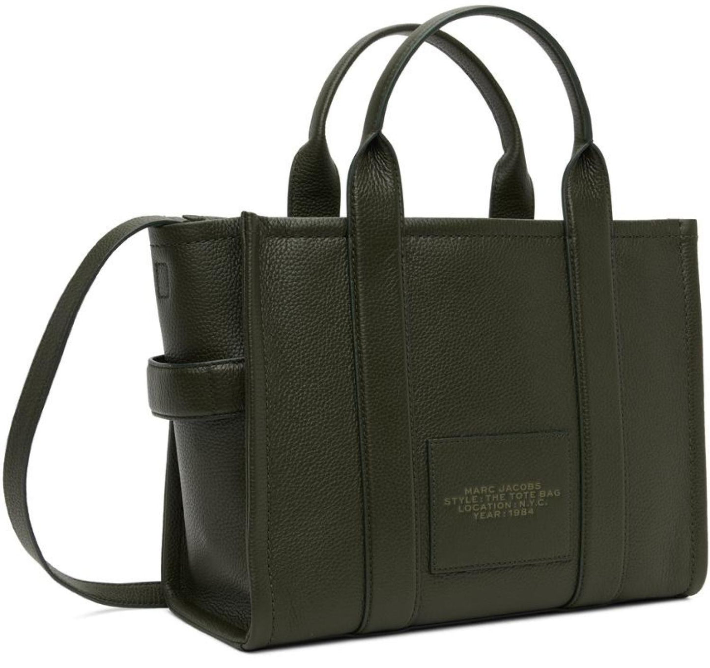 Khaki 'The Leather Medium' Tote
