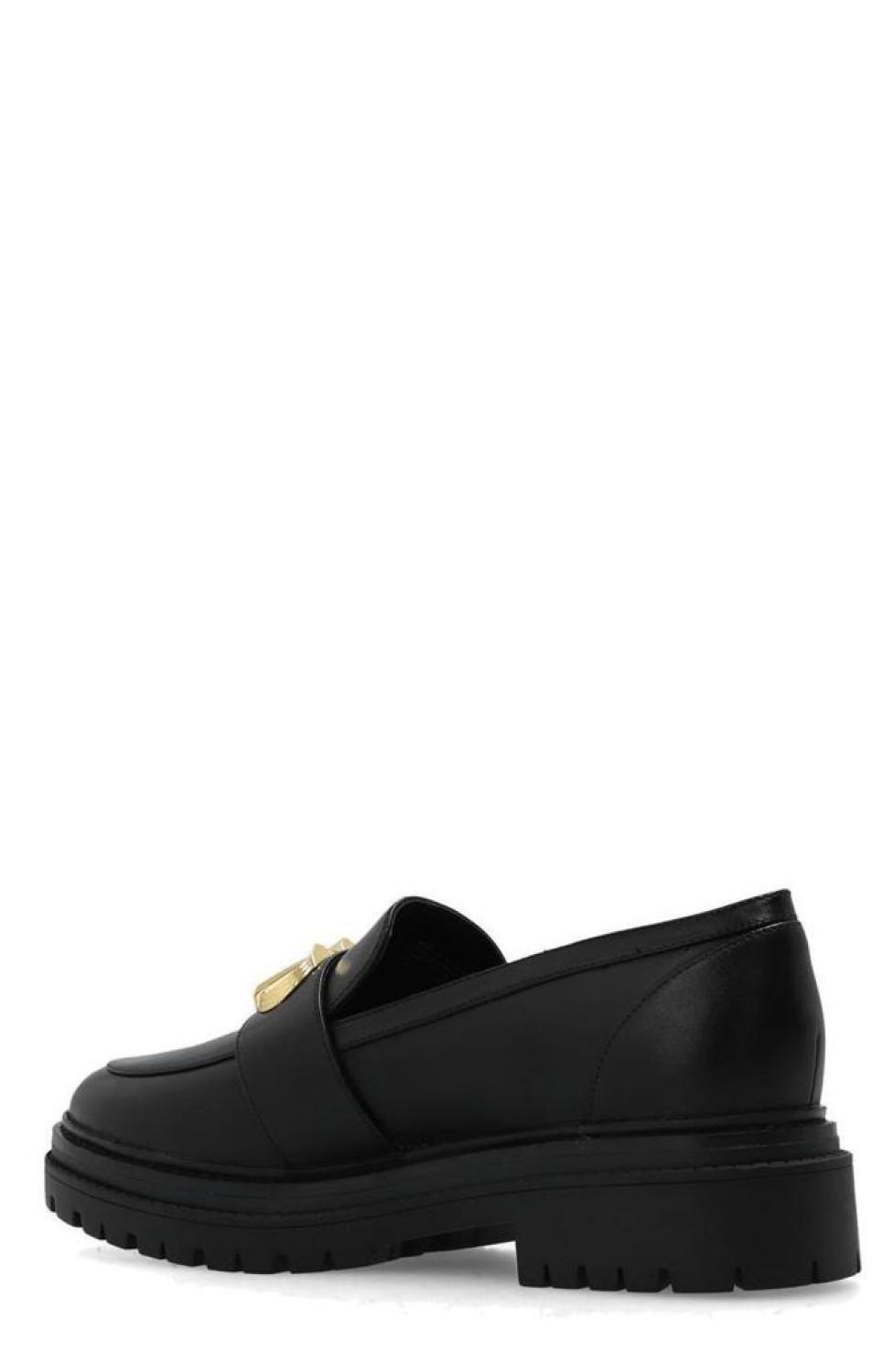 Michael Michael Kors Logo Plaque Slip-On Loafers