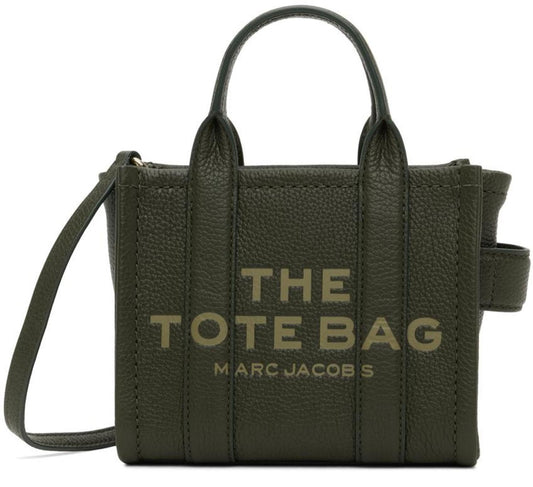 Green 'The Leather Mini' Tote