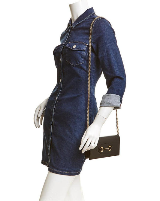 Gucci Horsebit 1955 Leather Wallet On Chain