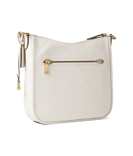 Polished Pebble Leather Chaise Crossbody