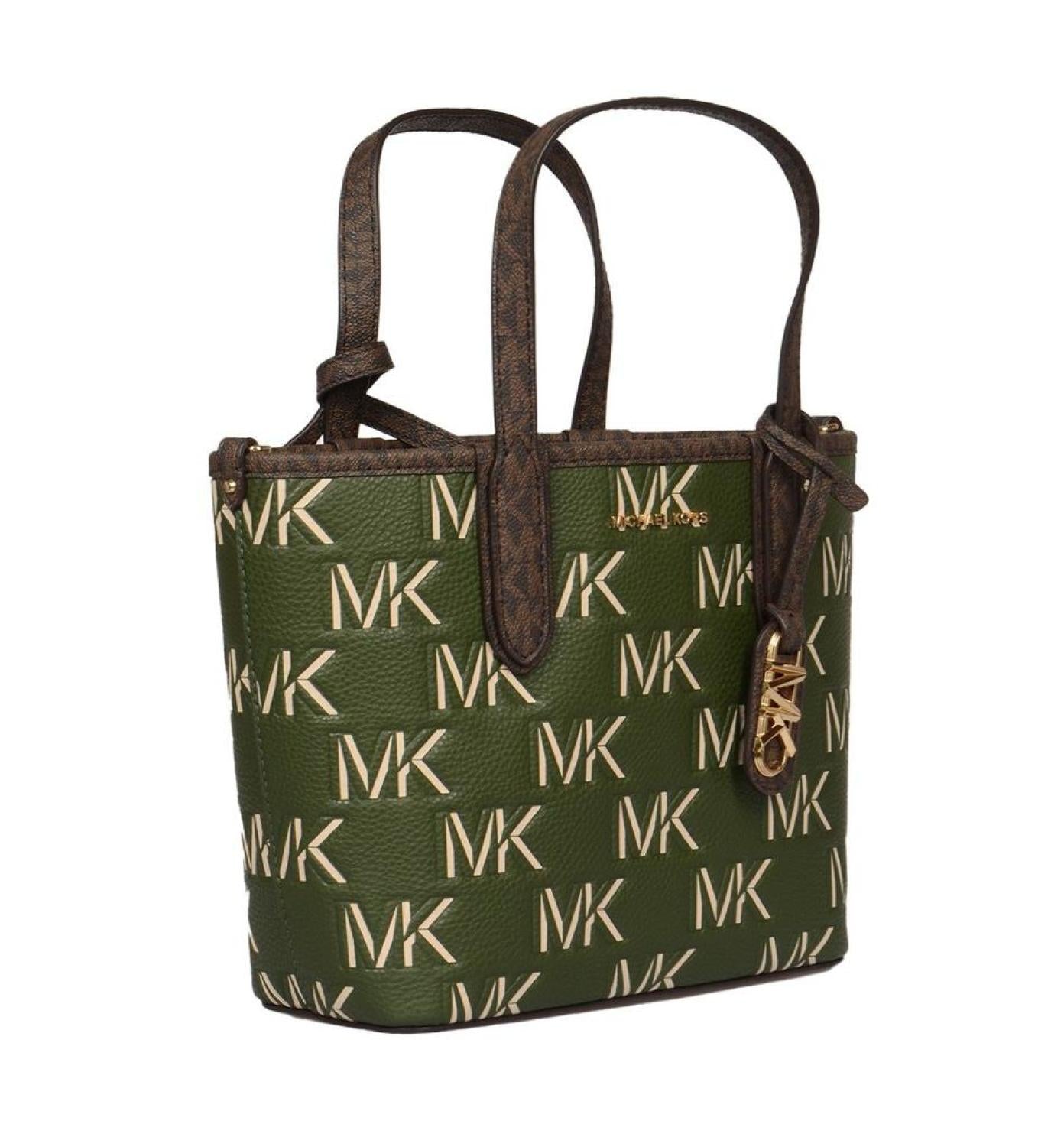 Michael Kors Eliza All-Over Logo Printed Tote Bag