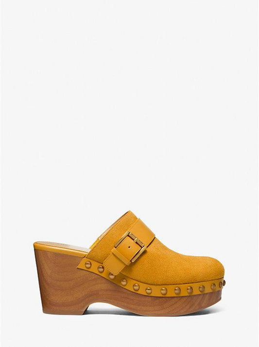 Rye Studded Suede Platform Clog