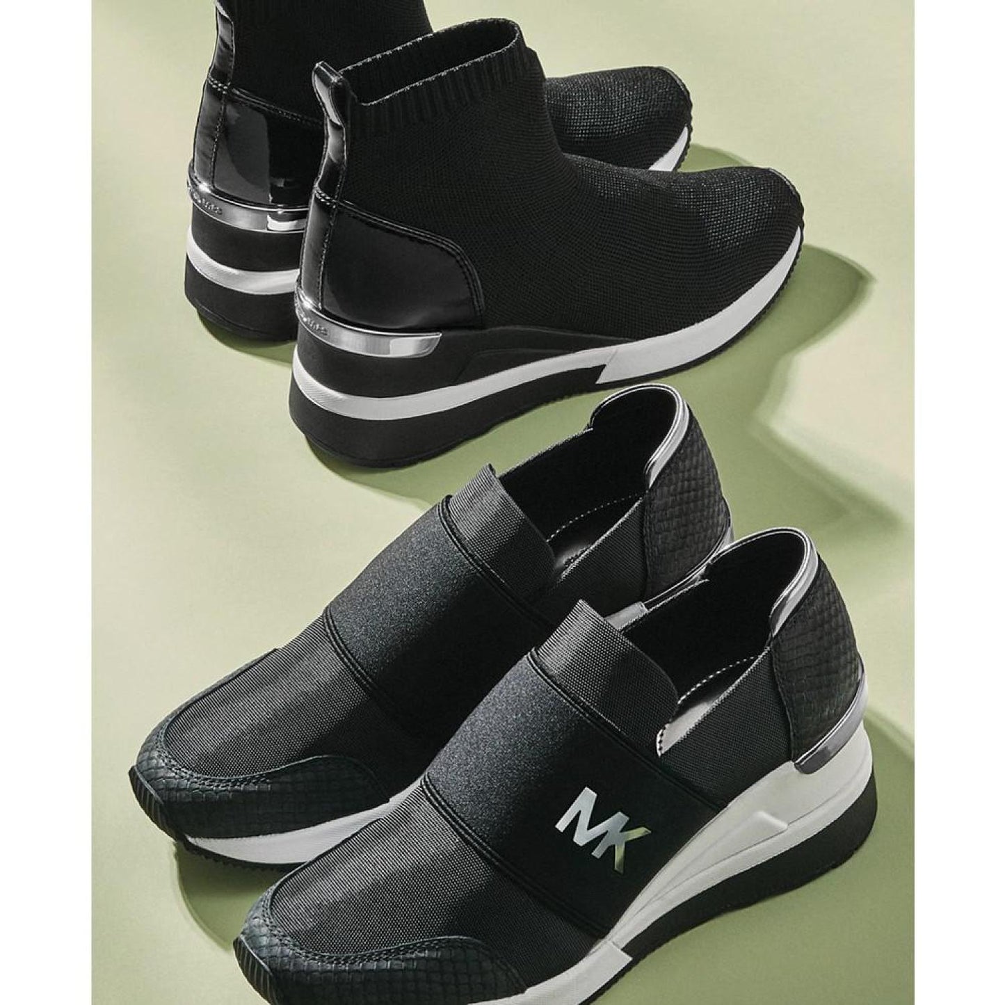 Women's Skyler Wedge Bootie Sock Sneakers