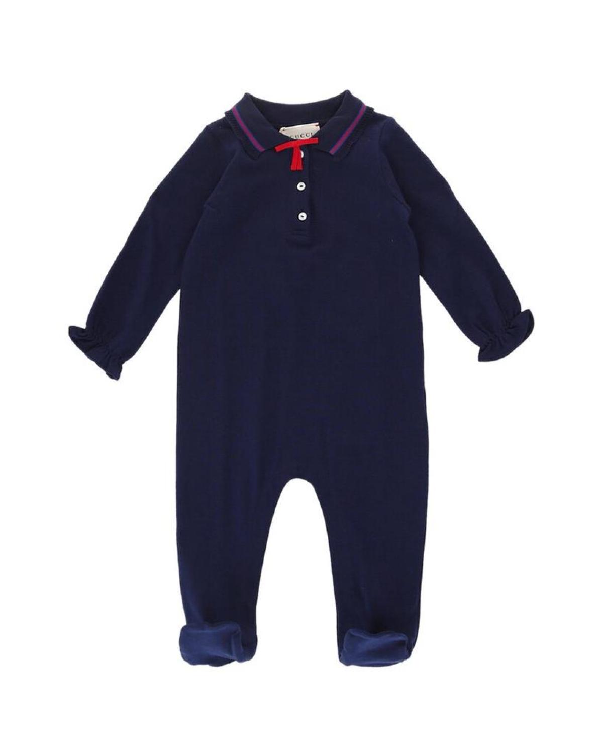 Gucci Long Sleeve Polo One-Piece