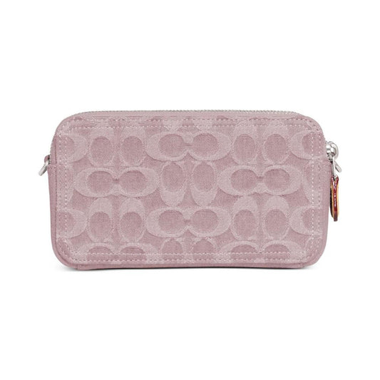 Washed Denim Signature Kira Mini Crossbody