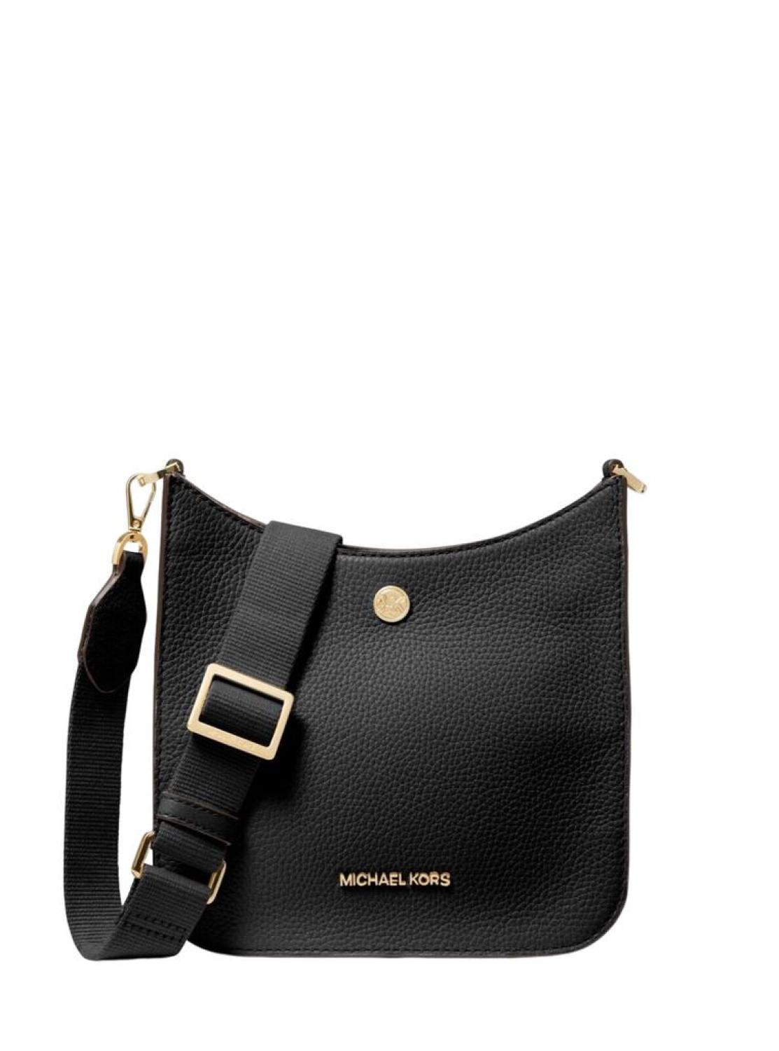 Michael Kors Briley ebbled Leather Crossbody Messenger Bag