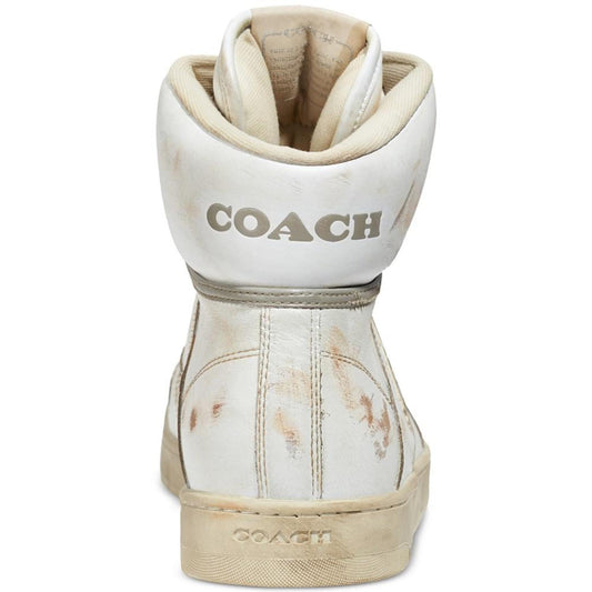 Men's Distressed High Top Sneakers