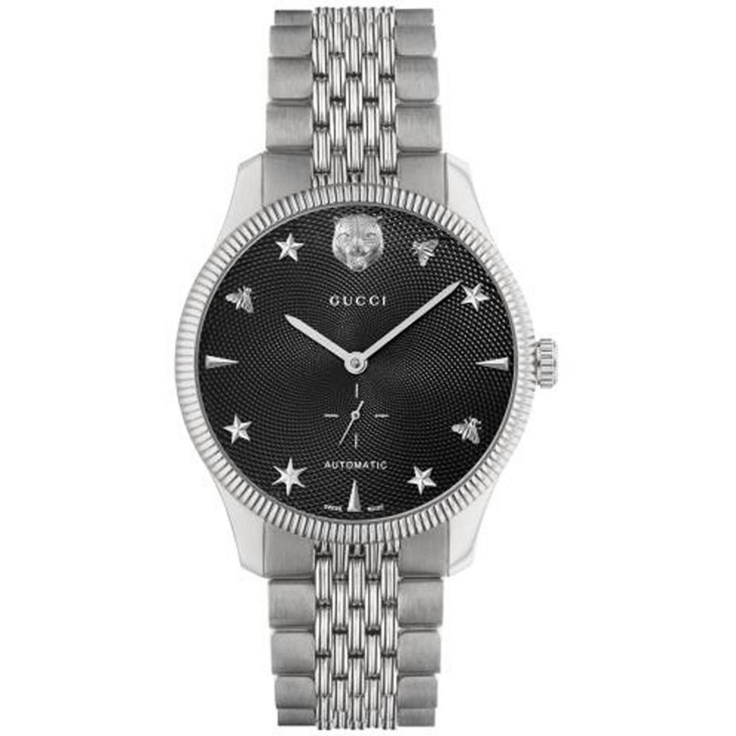 Men's Swiss Automatic G-Timeless Stainless Steel Bracelet Watch 40mm