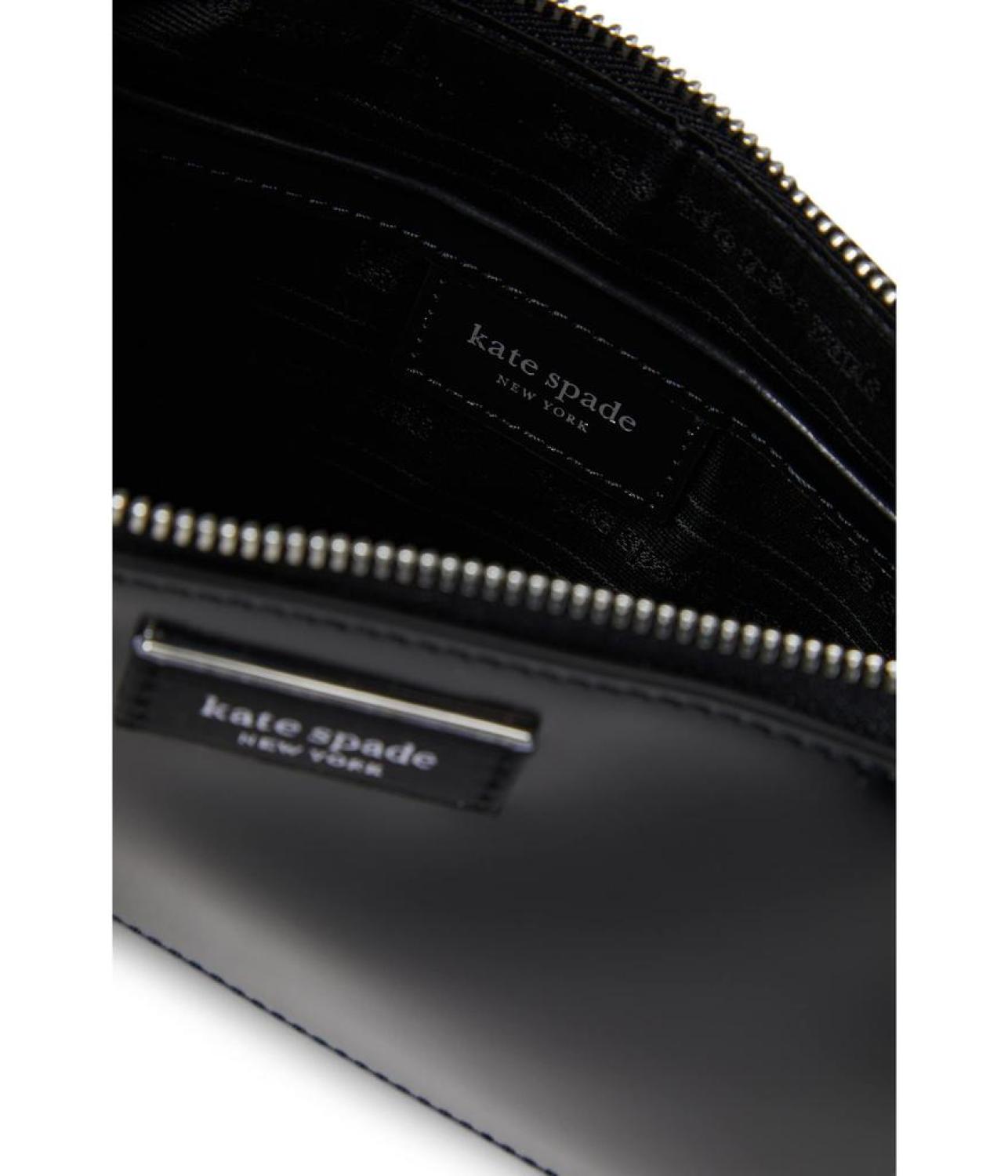 Sam Icon Spazzolato Leather Mini Pouchette
