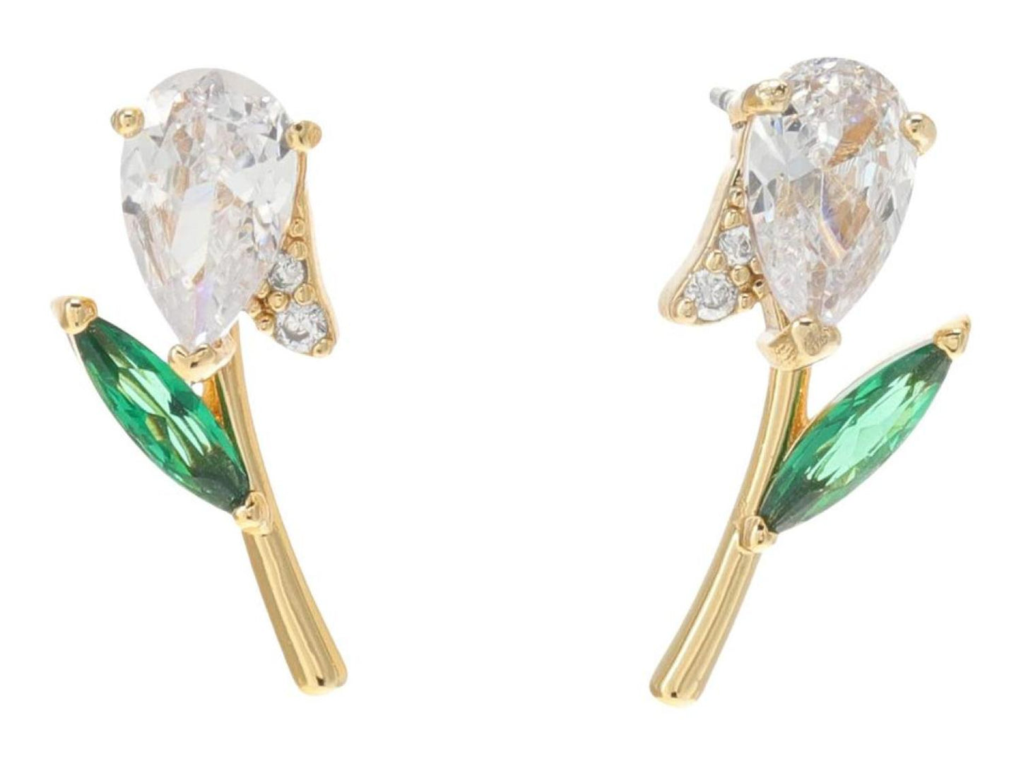 Greenhouse Tulip Studs Earrings