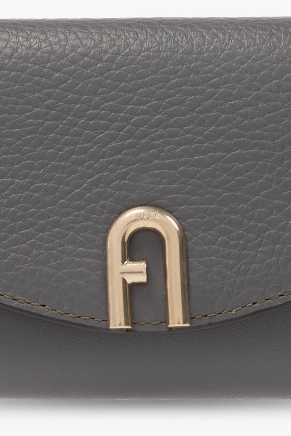 Furla Logo Plaque Zip Detailed Wallet