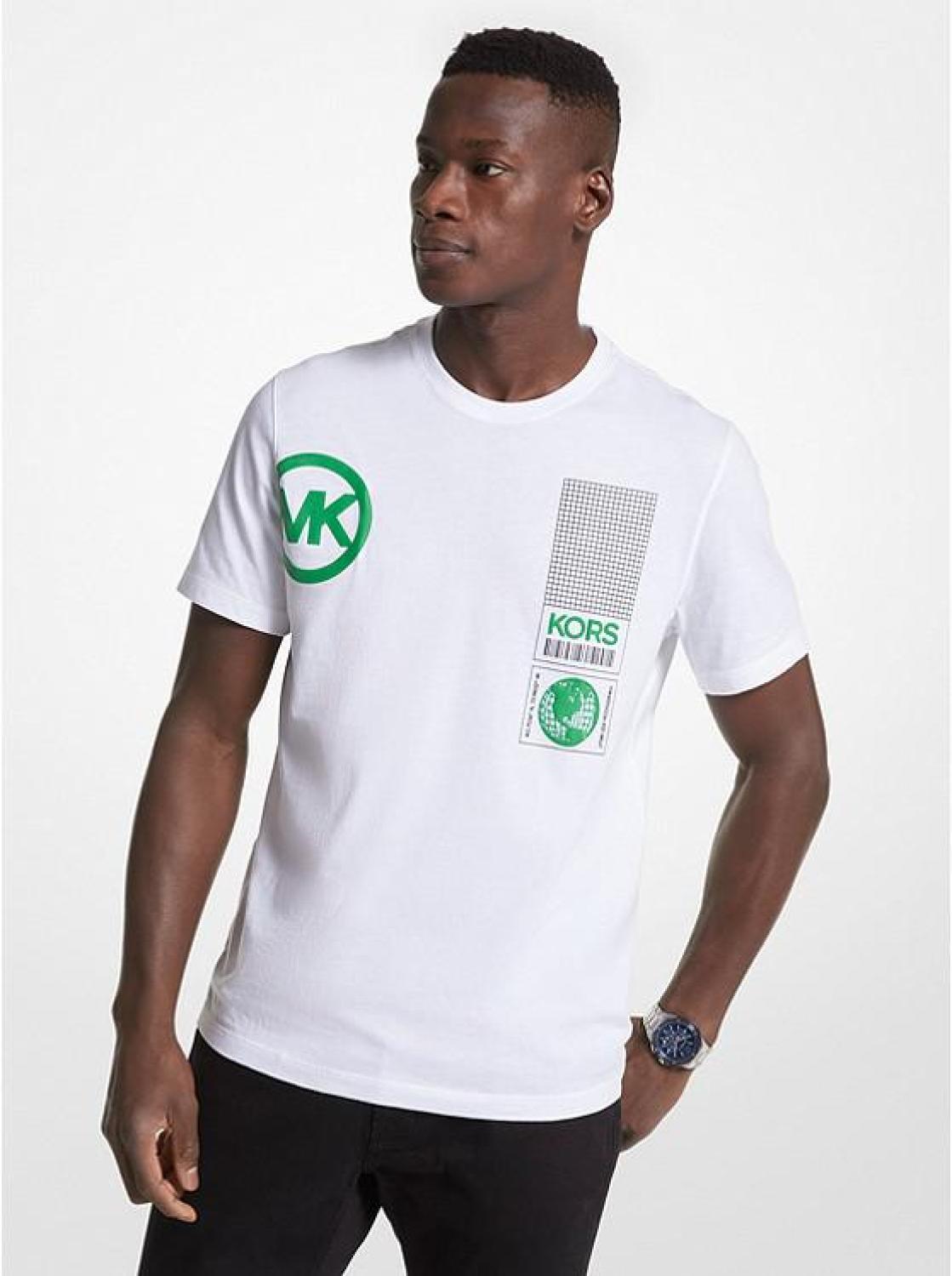 Graphic Logo Cotton T-Shirt