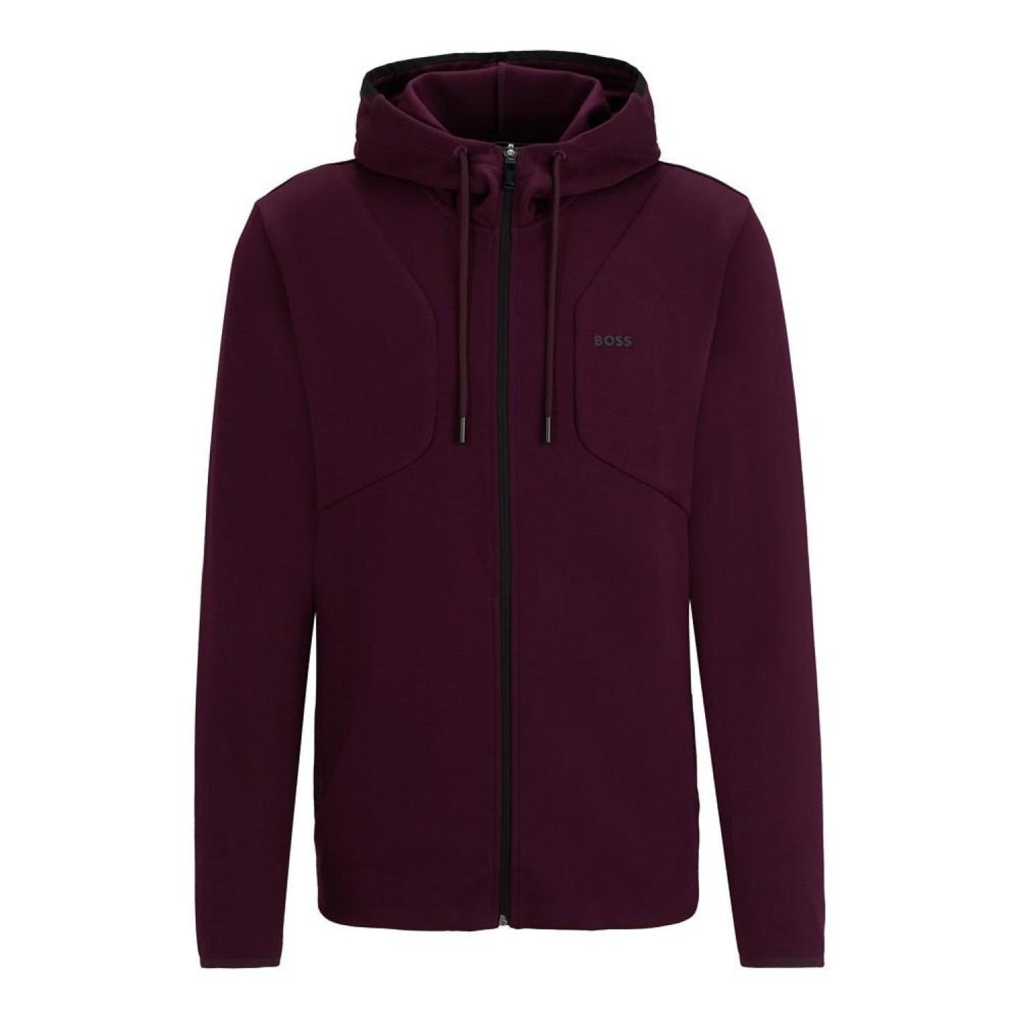 Men's HD Logo Print Zip-Up Hoodie