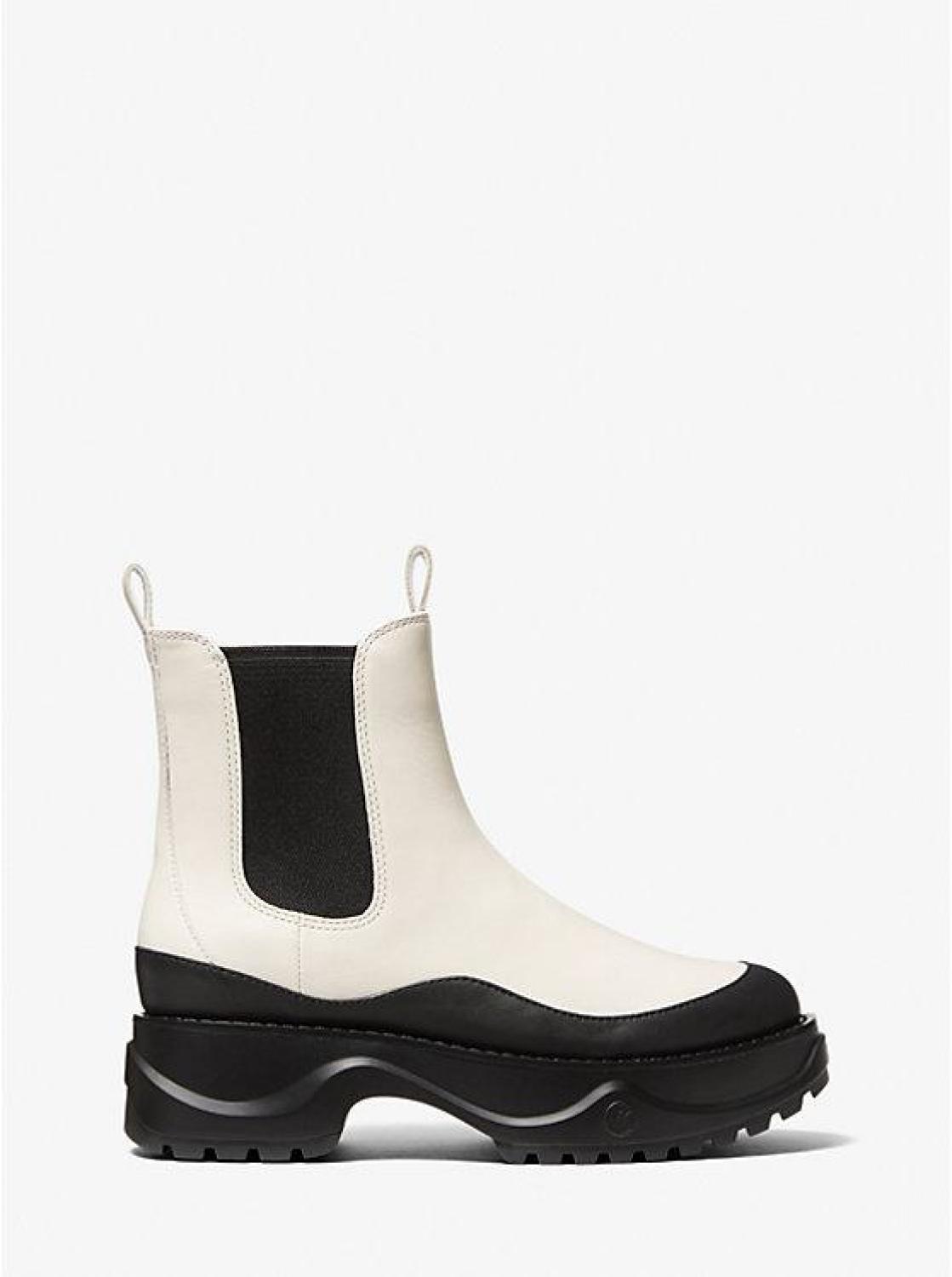 Dupree Two-Tone Leather Boot