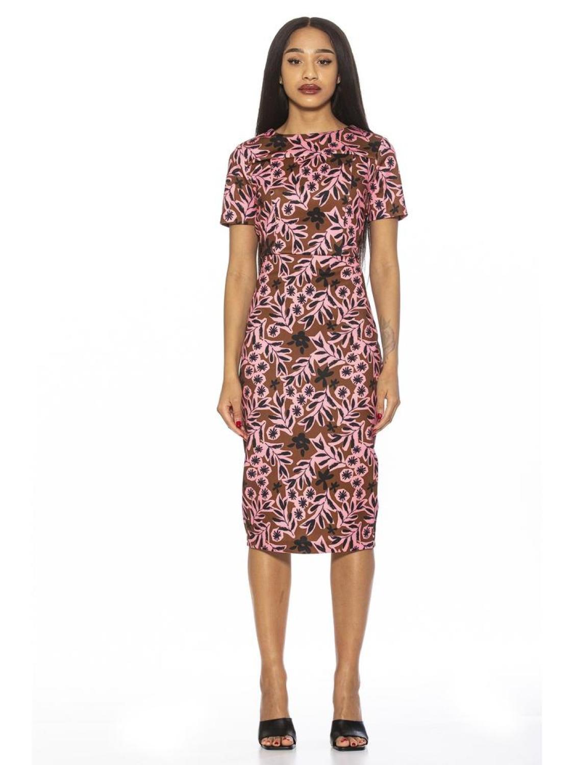 Scuba Midi Dress