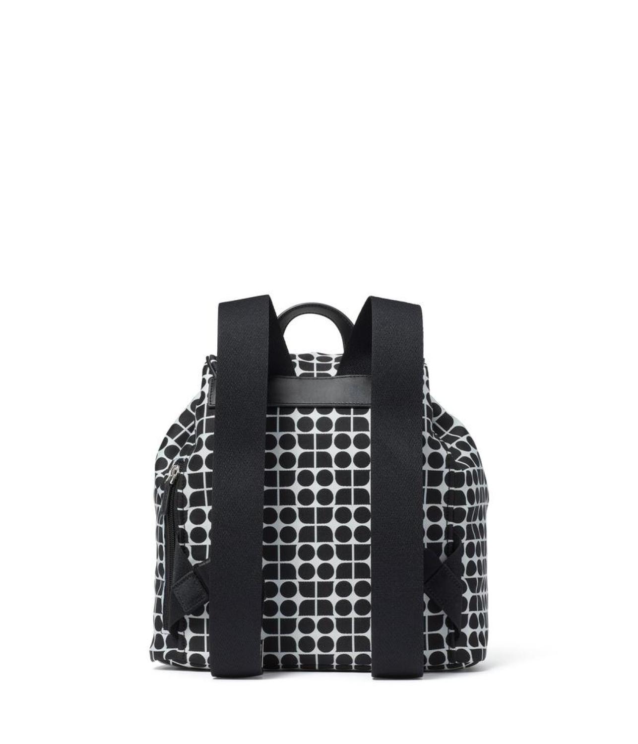 Noel Printed Fabric Backpack