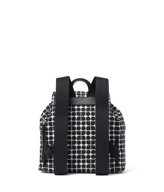 Noel Printed Fabric Backpack