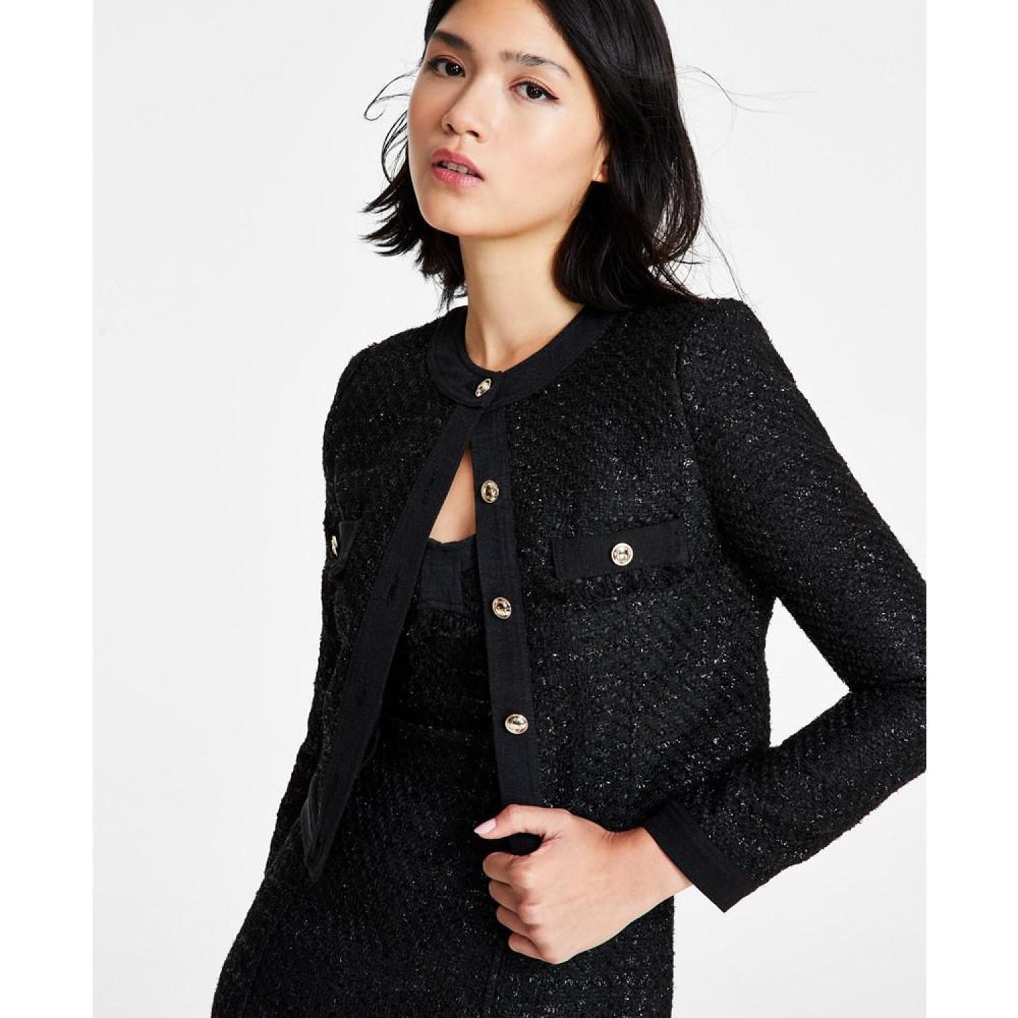 Women's Clarissa Long-Sleeve Tweed Jacket