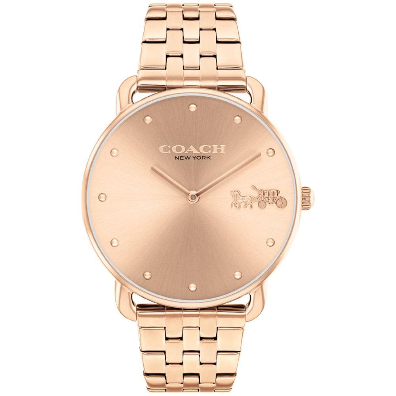 Coach watch women's rose gold hotsell