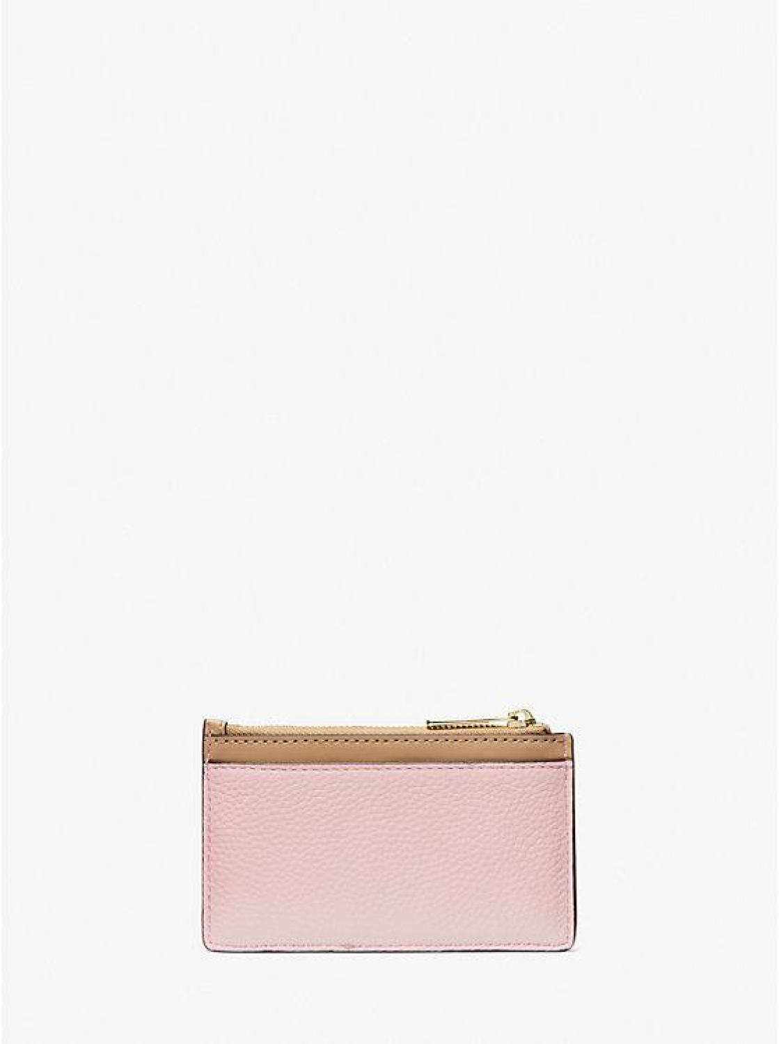 Jet Set Travel Medium Two-Tone Leather Card Case