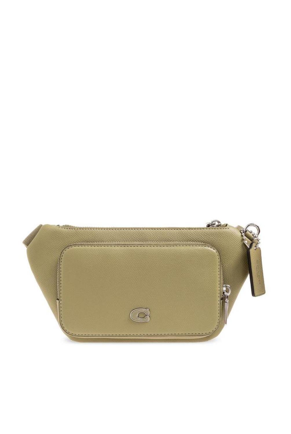 Coach Logo Plaque Belt Bag