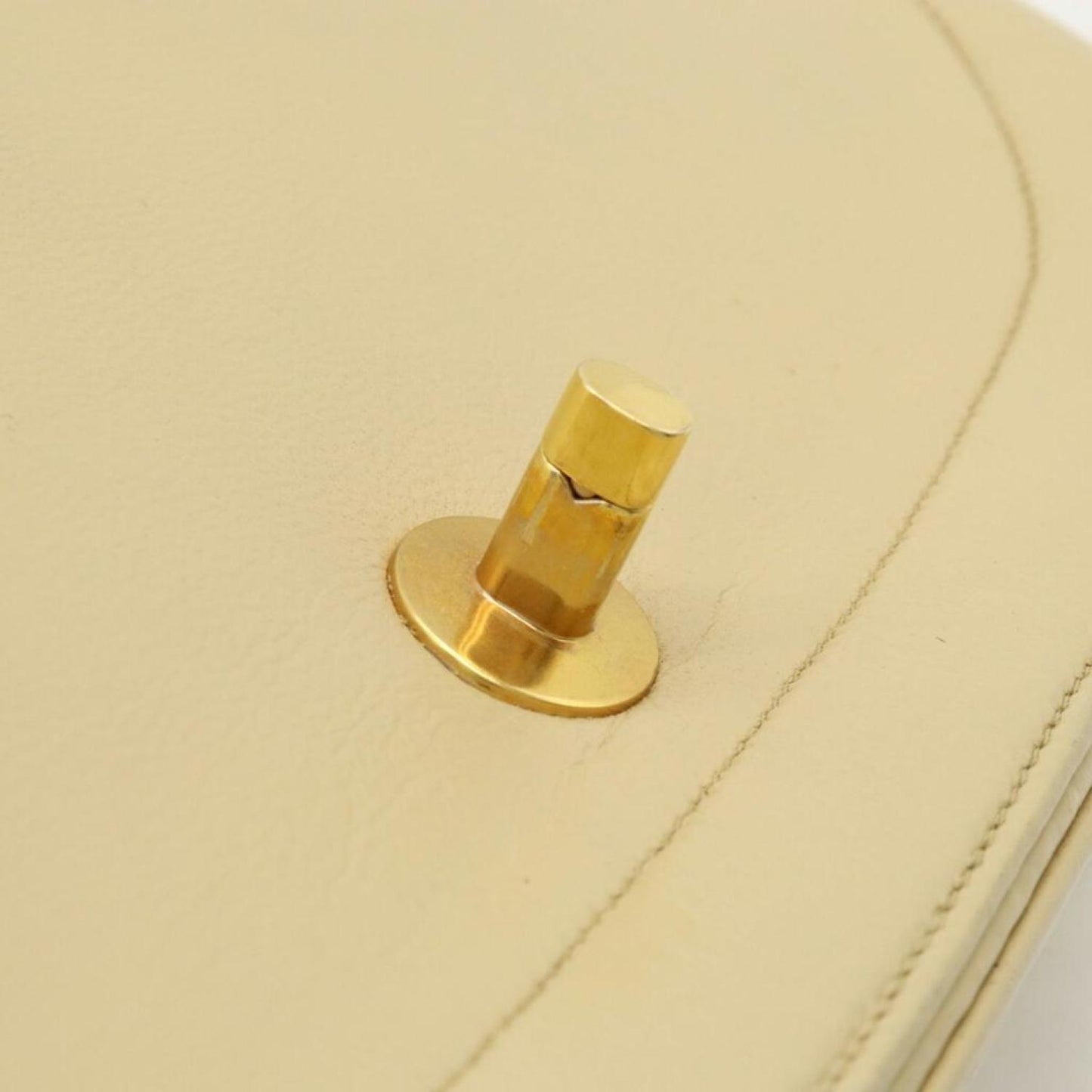 Chanel Demi Lune Leather Shoulder Bag (Pre-Owned)