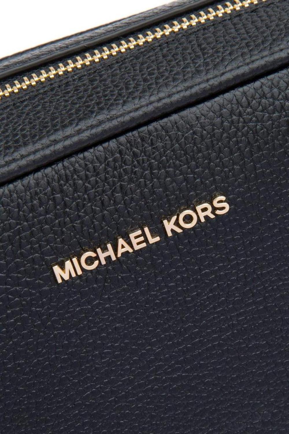Michael Michael Kors Logo Plaque Zipped Medium Crossbody Bag