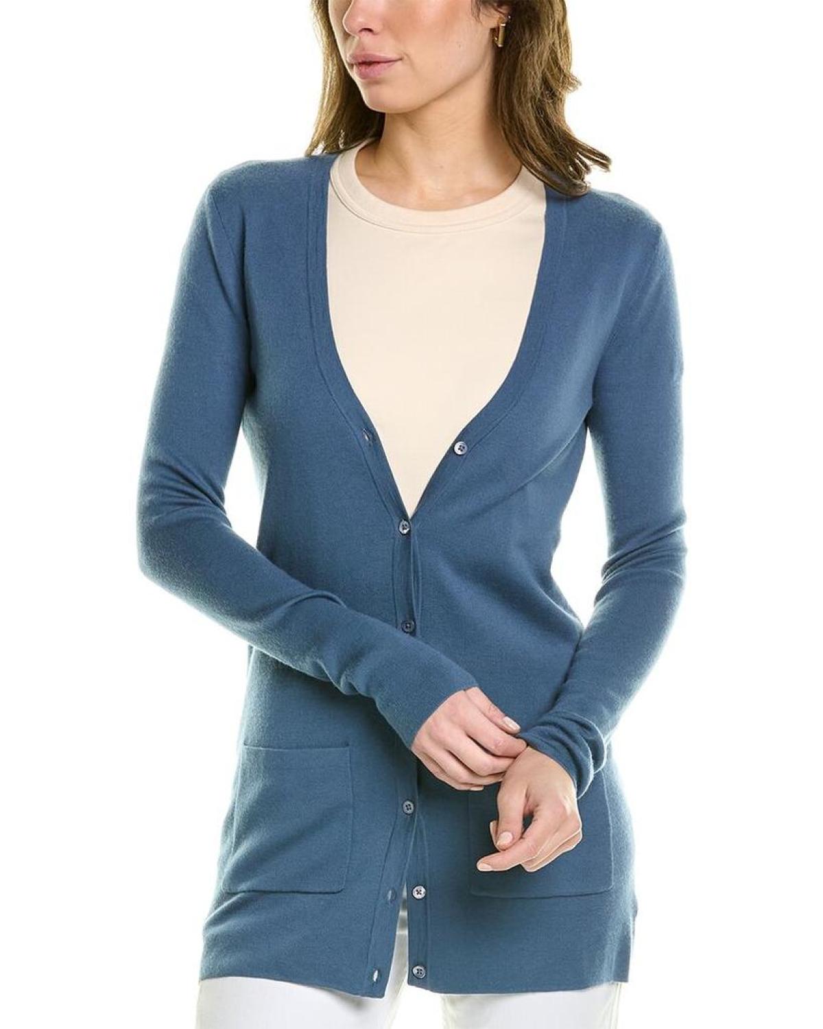 Michael Kors Cashmere V-Neck Cardigan