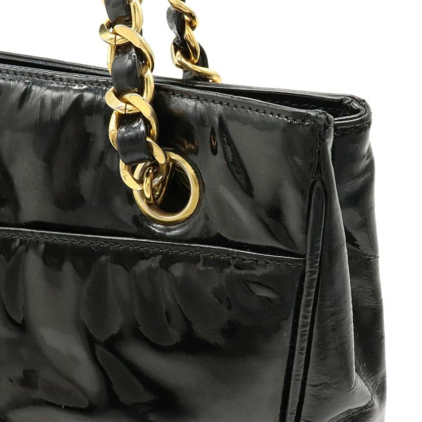 Chanel Pst (Petite Shopping Tote) Leather Tote Bag (Pre-Owned)