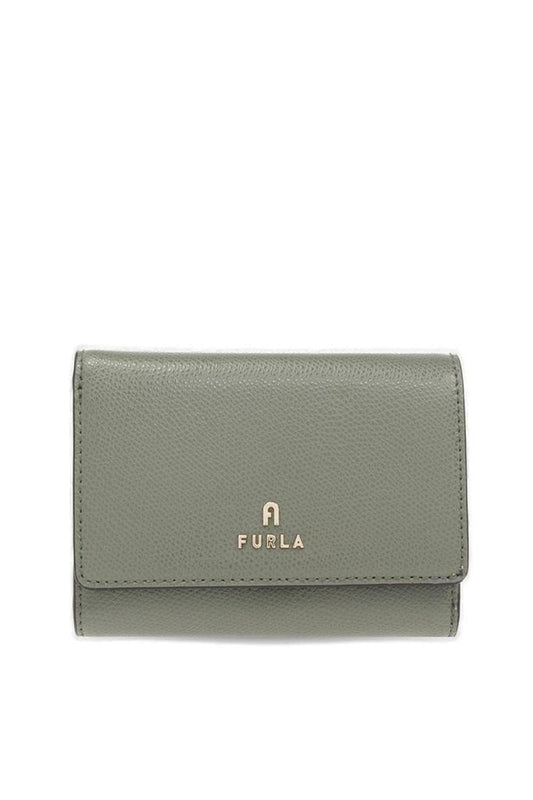 Furla Logo Plaque Snapped Wallet