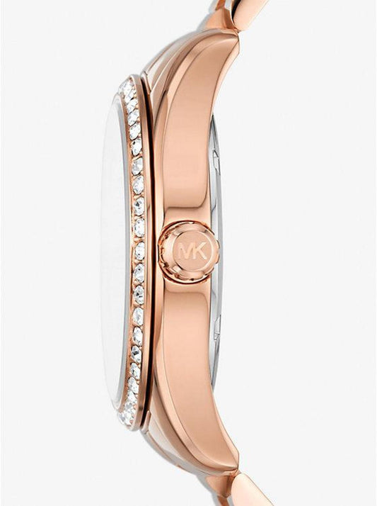 Lexington Pavé Rose Gold-Tone Watch and Jewelry Gift Set