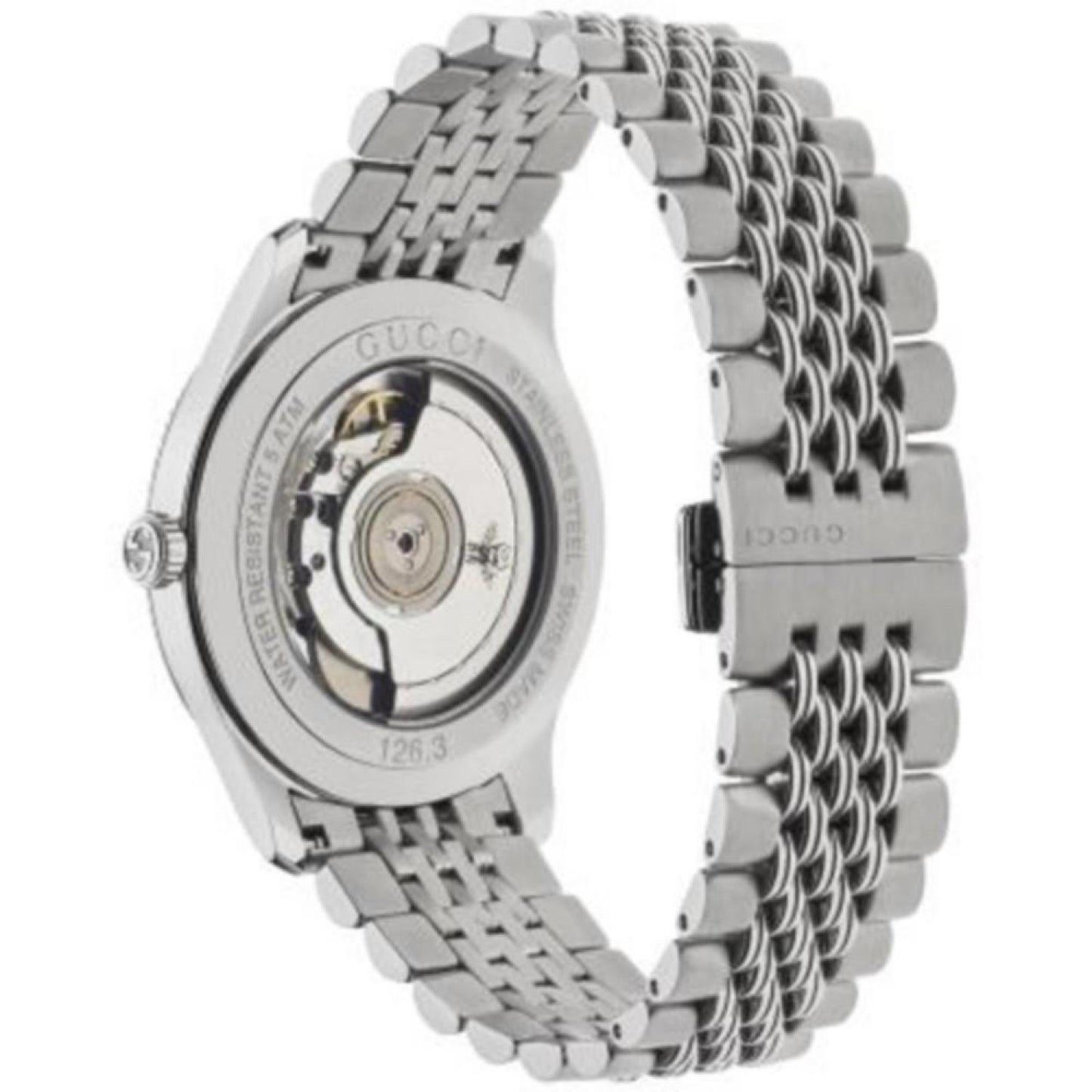 Men's Swiss Automatic G-Timeless Stainless Steel Bracelet Watch 40mm