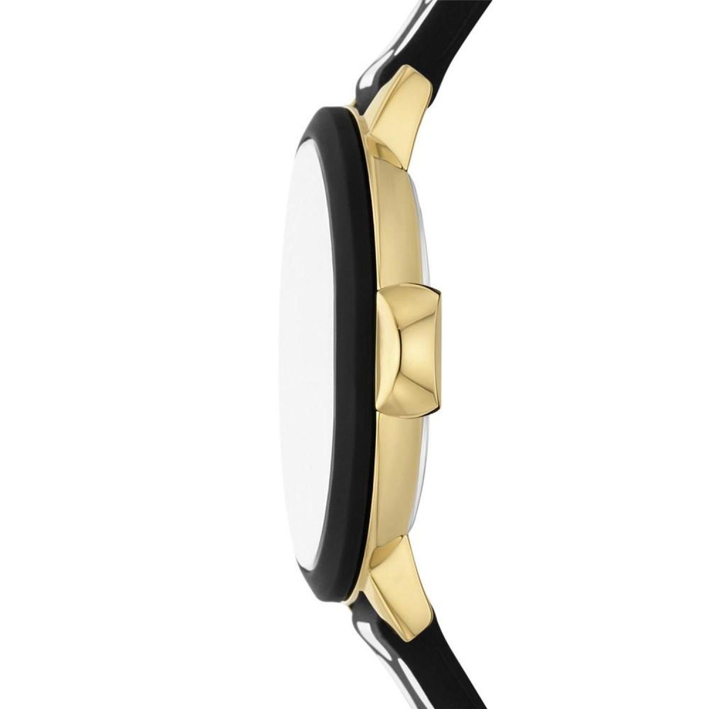 Women's Park Row Quartz Three Hand Two-Tone Silicone Watch 34mm
