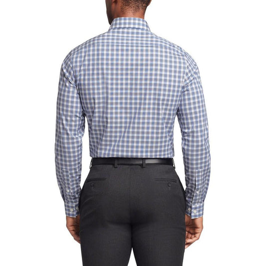 Men's Regular Fit Airsoft Stretch Ultra Wrinkle Free Dress Shirt