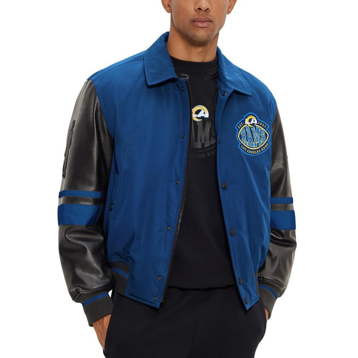 Men's BOSS x NFL Water-Repellent Bomber Jacket
