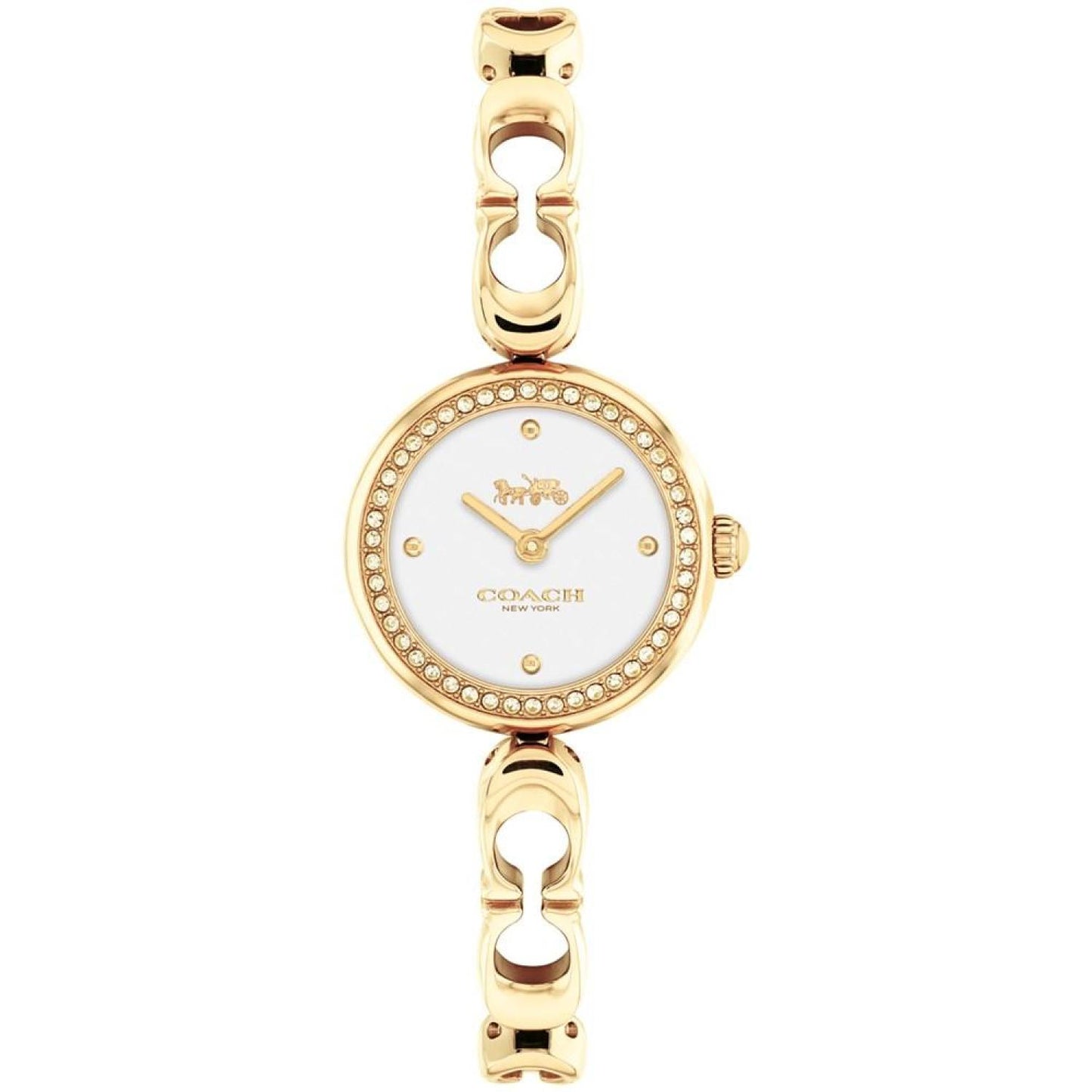 Women's Gracie Quartz Gold-Tone Stainless Steel Bangle Watch 23mm