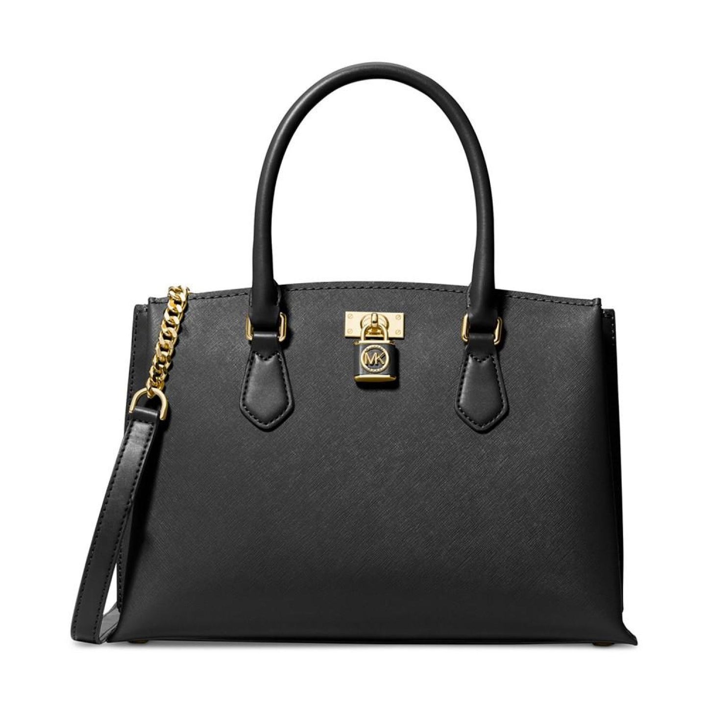 Ruby Medium Double Compartment Leather Satchel