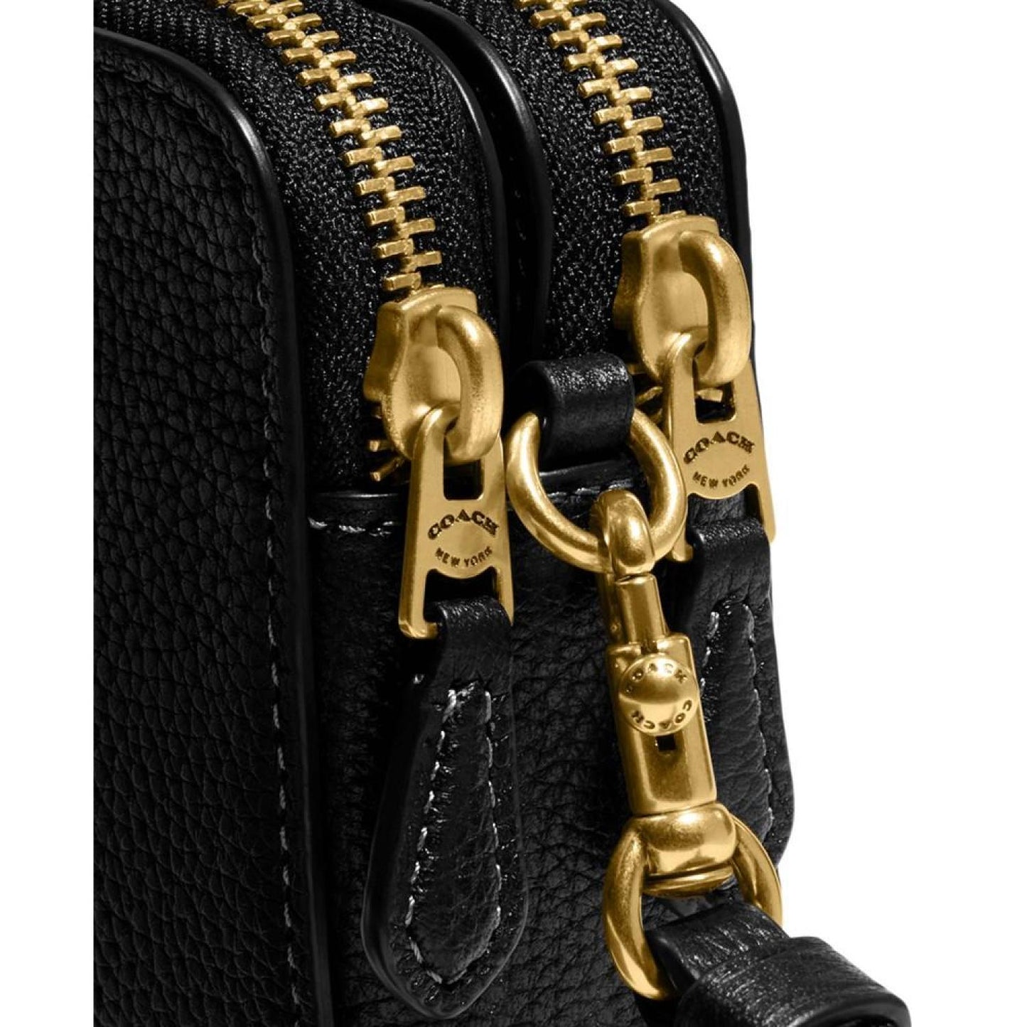 Kira Polished Pebble Leather Small Crossbody
