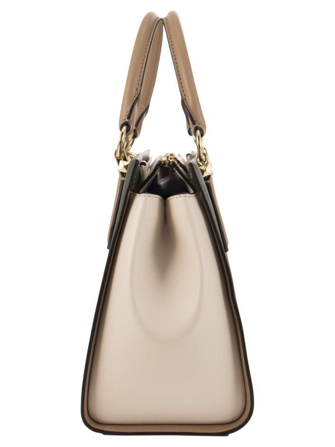 Michael Michael Kors Marilyn Logo Plaque Medium Tote Bag