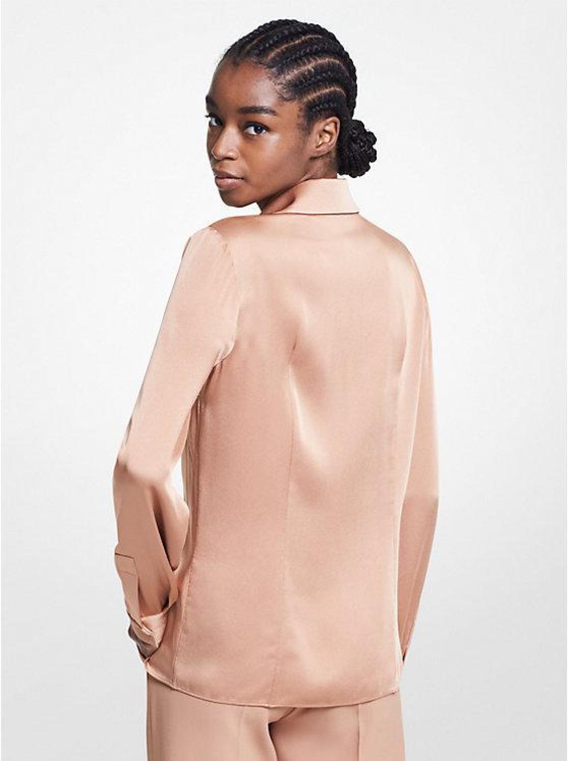 Satin Charmeuse Blouse