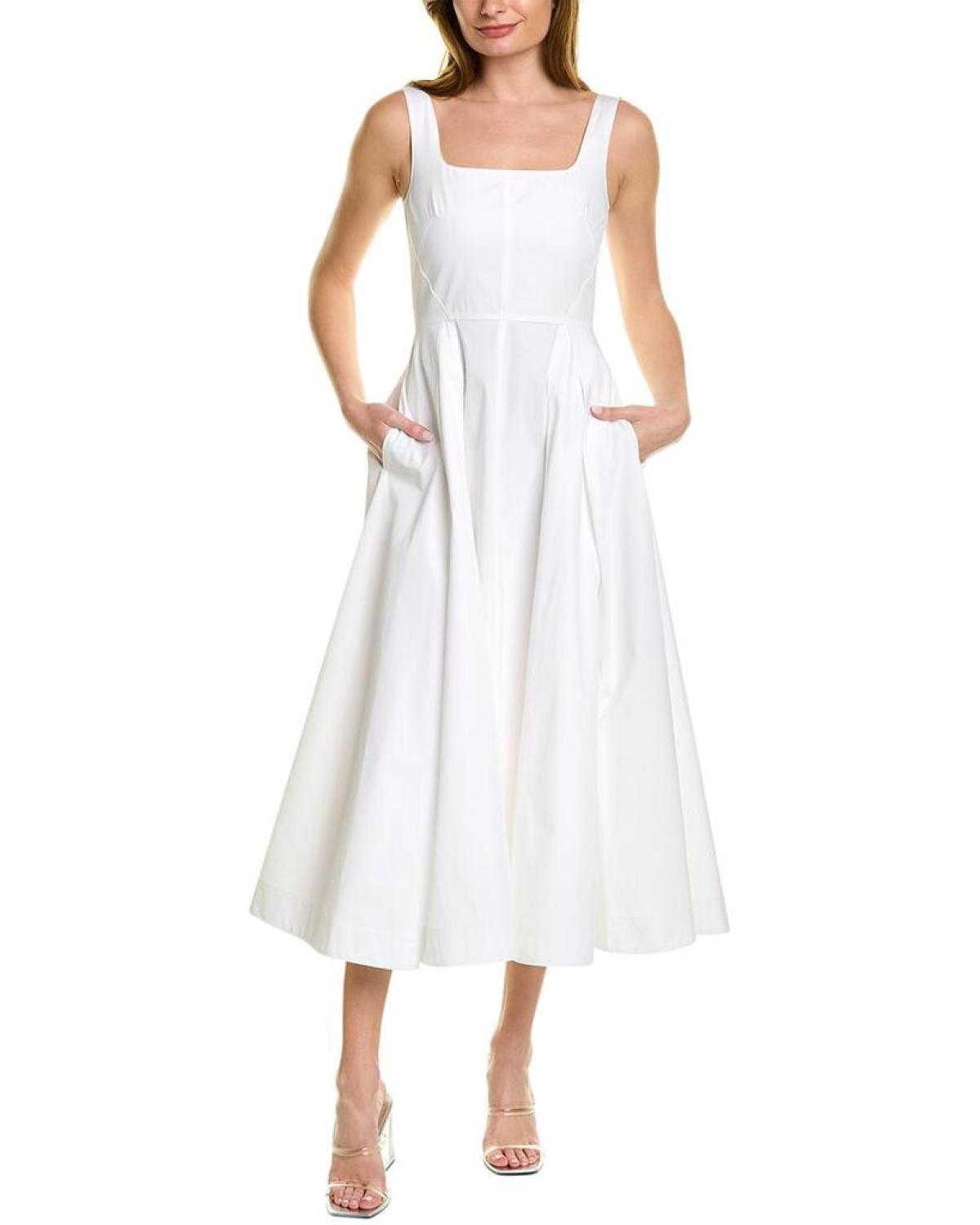 【関税&送料込】SportMax Dresses White Sportmax Fabiana Maxi Dress | White | FARFETCH