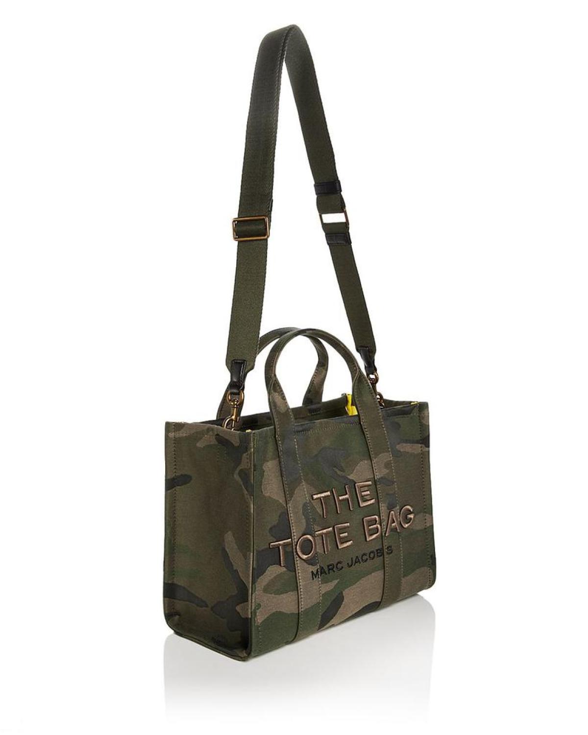 The Camo Jacquard Medium Tote Bag